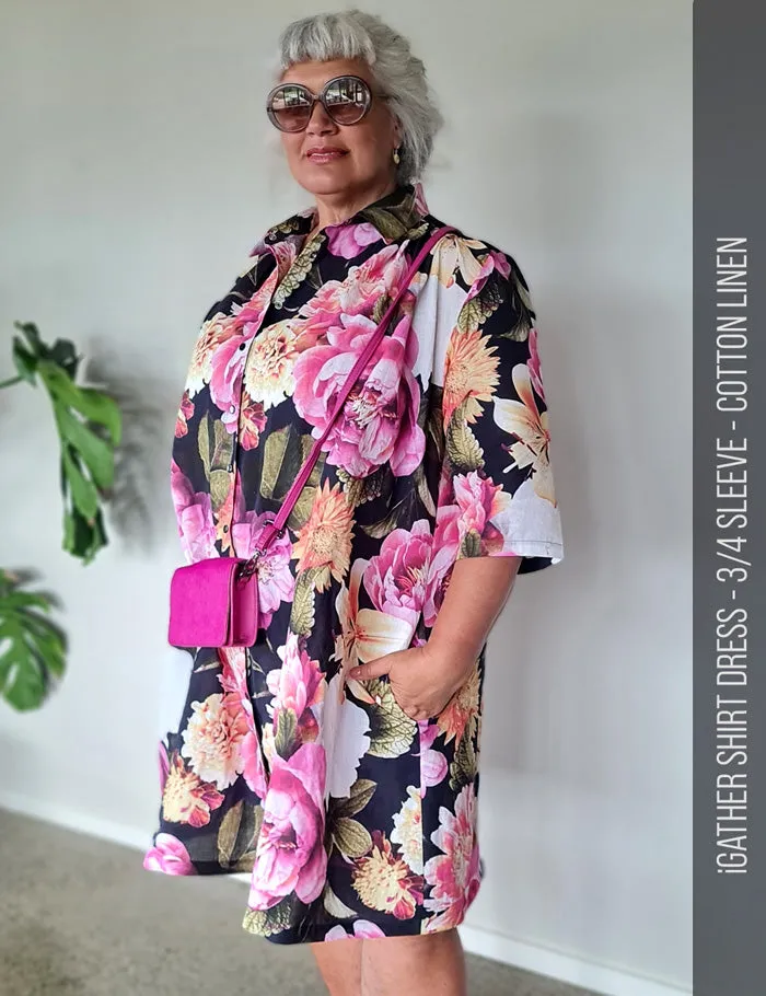iGathered Shirt & Shirt dress