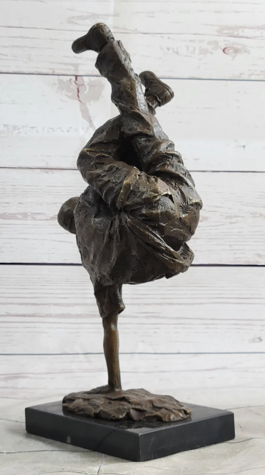 Signed Original  Vibrant sculptures celebrate breakdancing culture Gift Decor